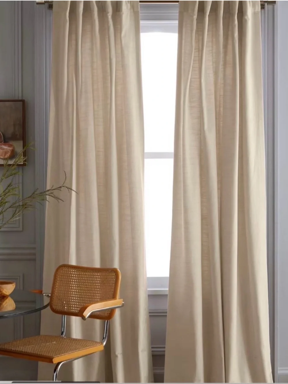 Quince Velvet Luster Panel in Champagne 48x96